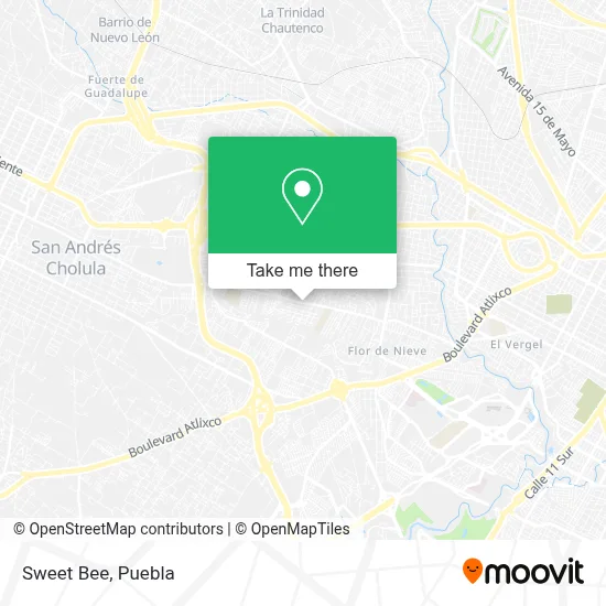 Sweet Bee map