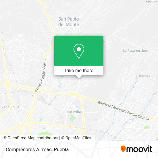 Compresores Airmac map