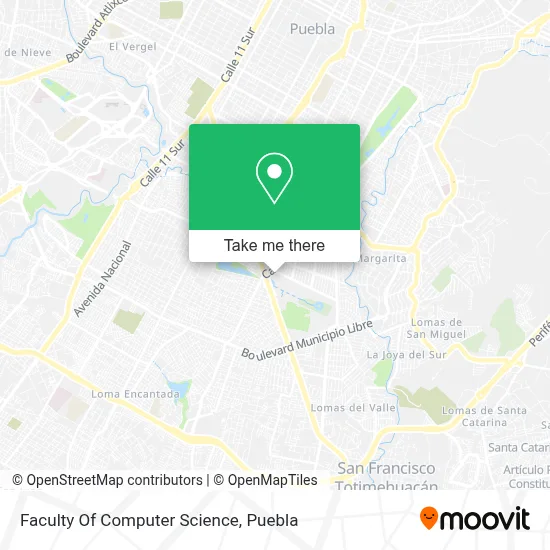 Faculty Of Computer Science map