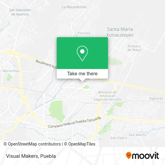 Visual Makers map