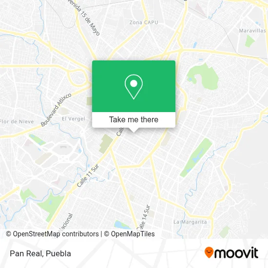 Pan Real map