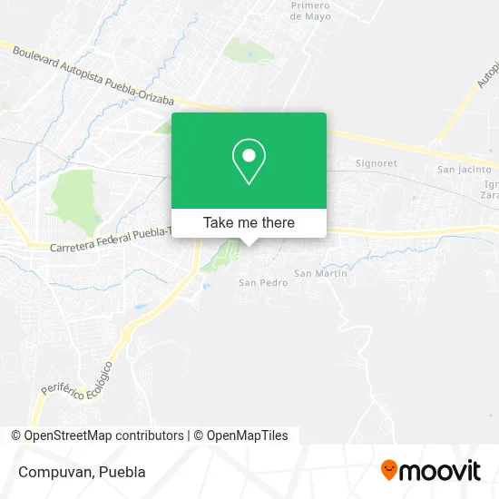 Compuvan map