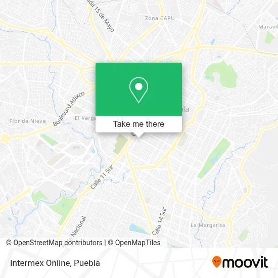 Intermex Online map