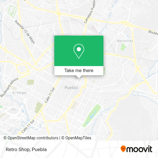 Retro Shop map