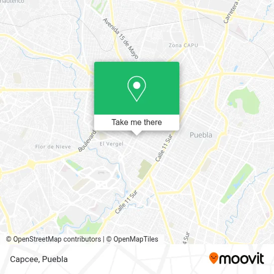 Capcee map