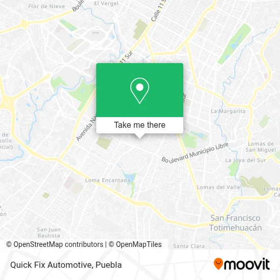 Quick Fix Automotive map