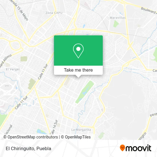 El Chiringuito map