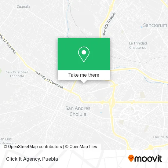 Click It Agency map