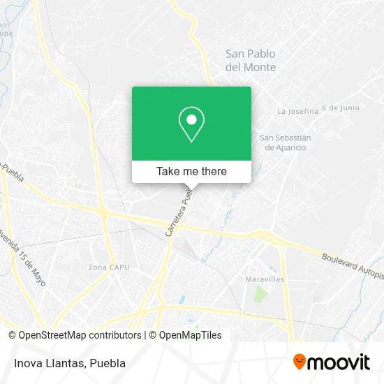 Inova Llantas map