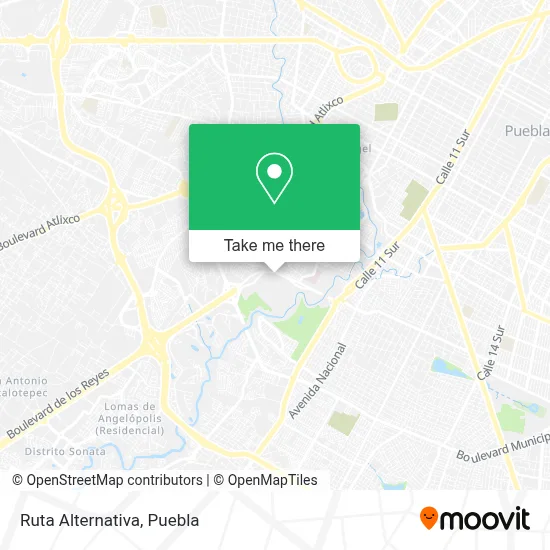 Ruta Alternativa map