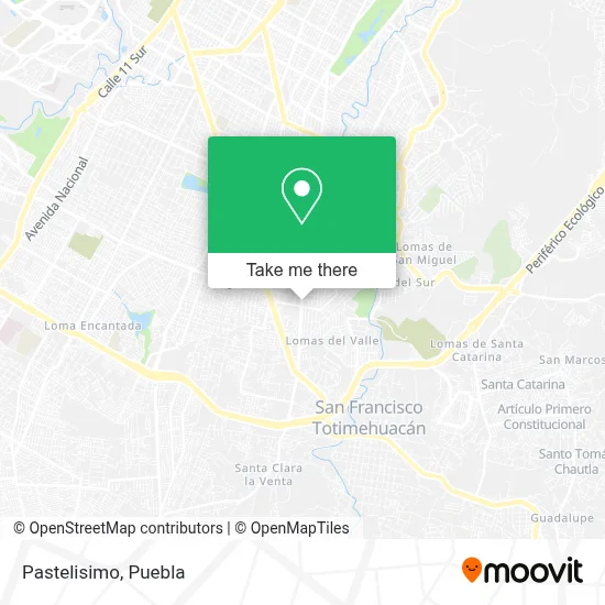 Pastelisimo map