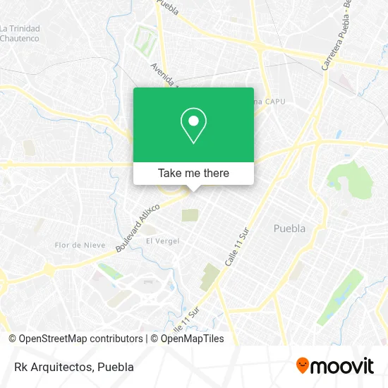Rk Arquitectos map