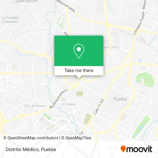 Distrito Médico map