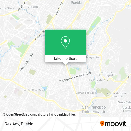 Rex Adv map