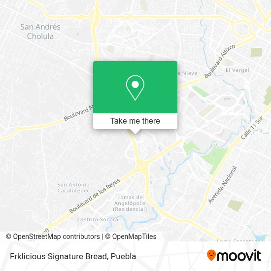 Frklicious Signature Bread map