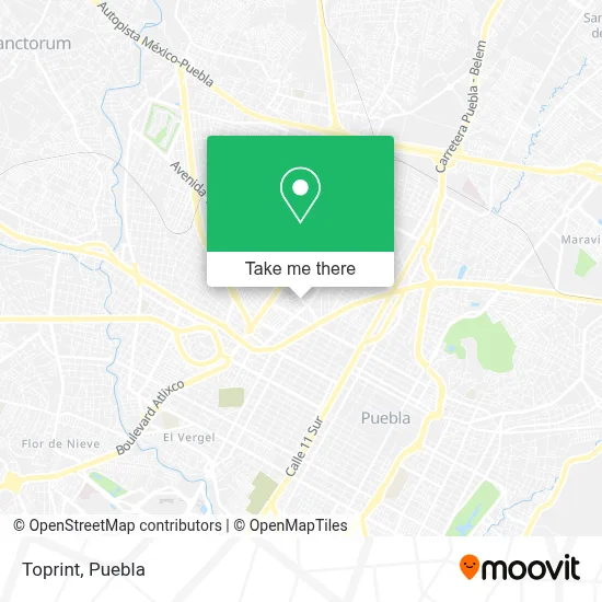 Toprint map
