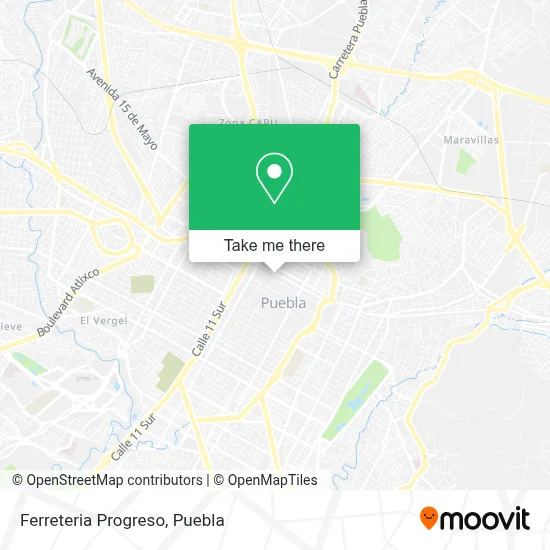 Ferreteria Progreso map