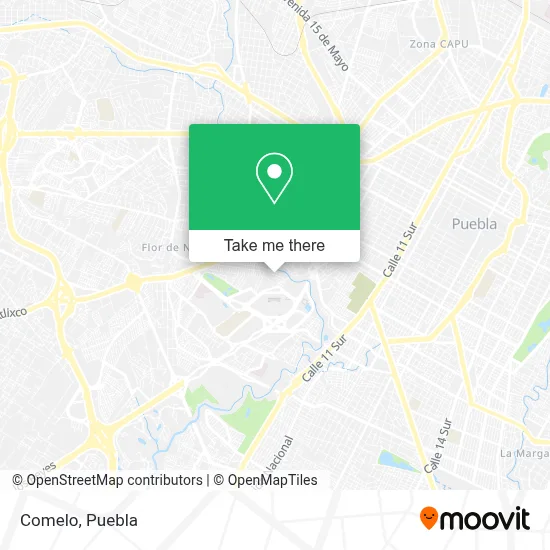 Comelo map
