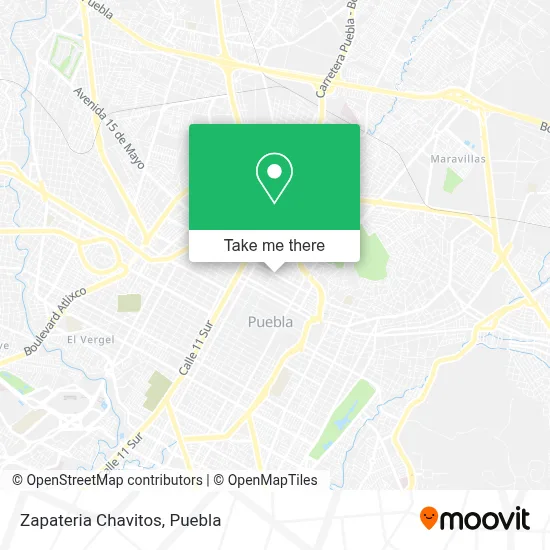 Zapateria Chavitos map