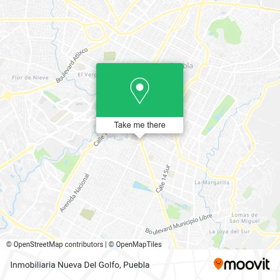 Inmobiliaria Nueva Del Golfo map