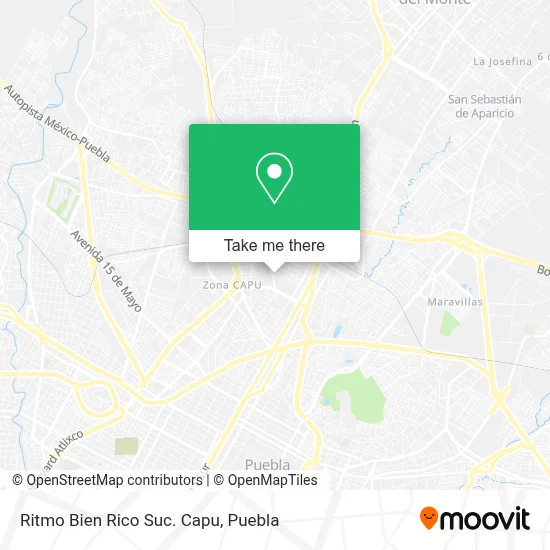 Ritmo Bien Rico Suc. Capu map