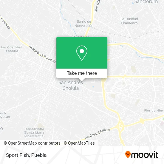 Sport Fish map