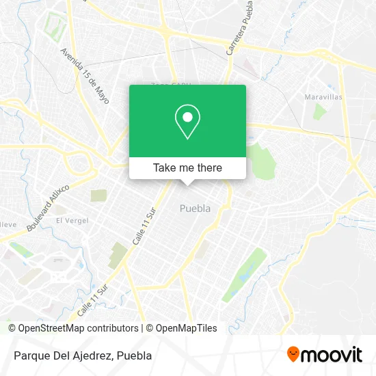 Parque Del Ajedrez map