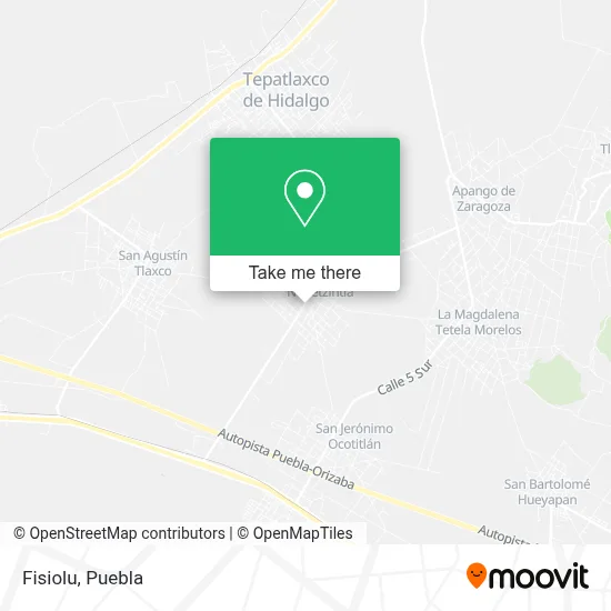 Fisiolu map