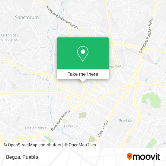 Begza map