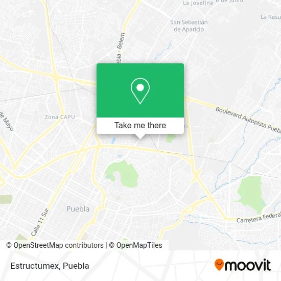 Estructumex map