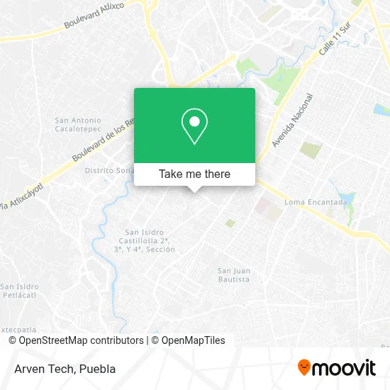 Arven Tech map
