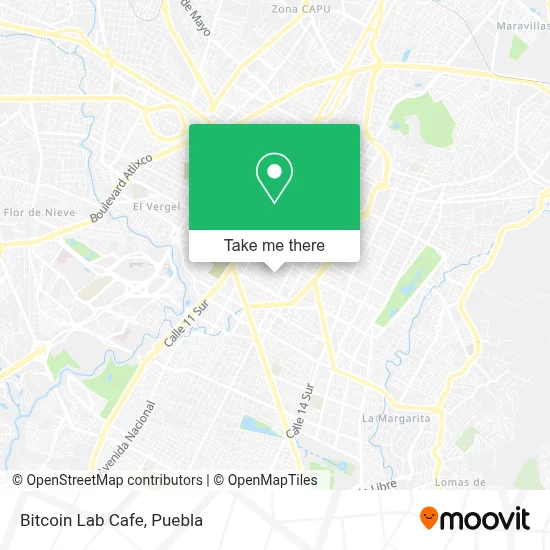 Bitcoin Lab Cafe map