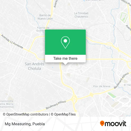 Mg Measuring map