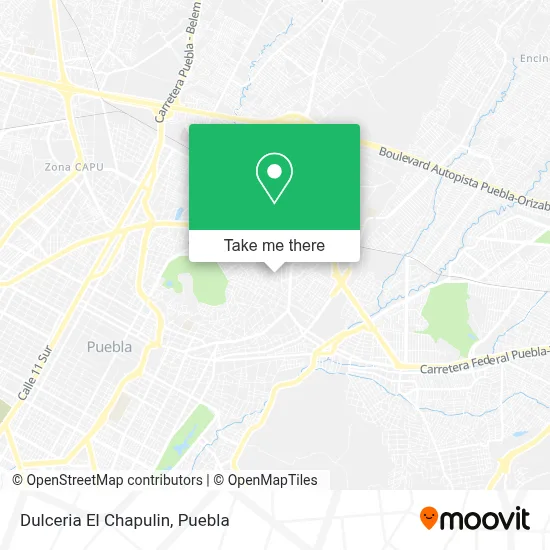 Dulceria El Chapulin map