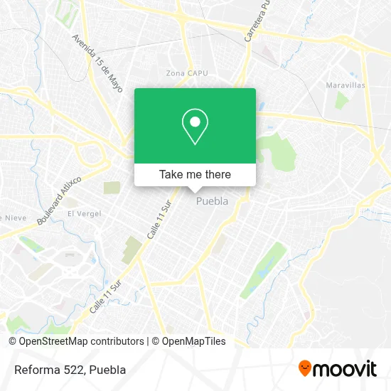 Reforma 522 map