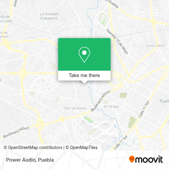 Power Audio map