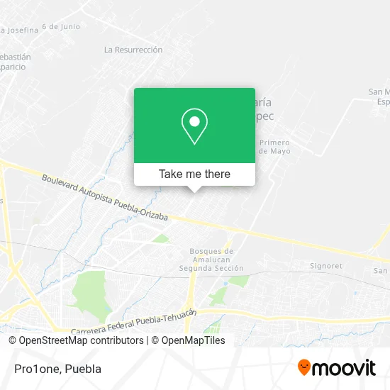 Pro1one map