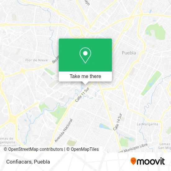 Confiacars map