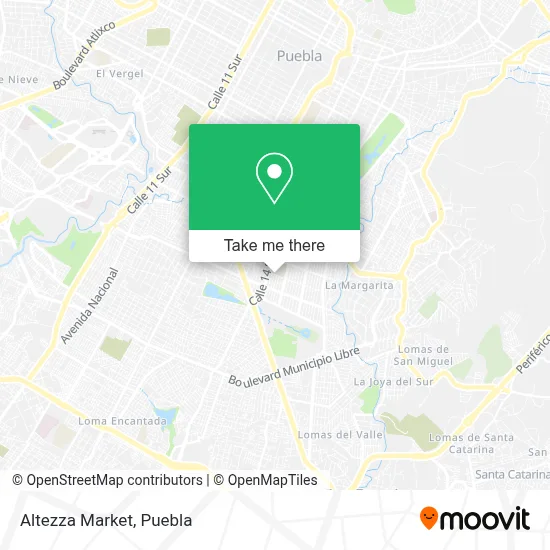 Altezza Market map