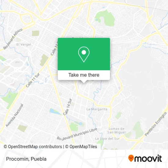 Procomin map