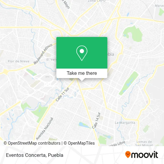 Eventos Concerta map