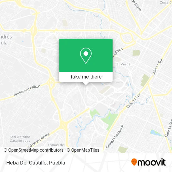 Heba Del Castillo map