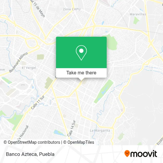 Banco Azteca map