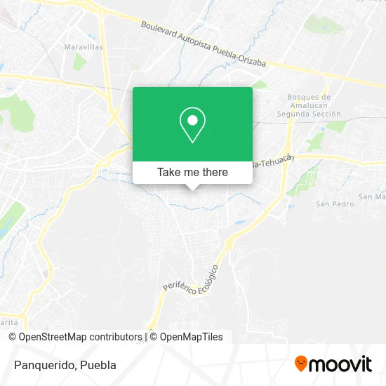 Panquerido map