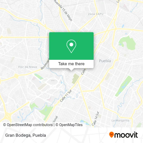 Gran Bodega map