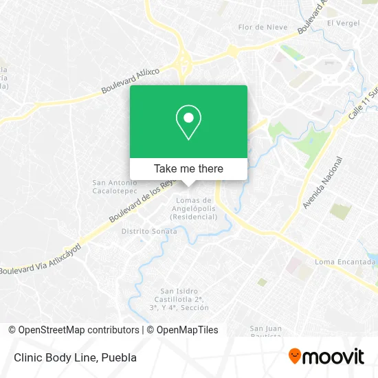 Clinic Body Line map