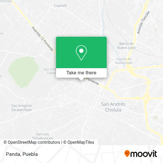 Panda map