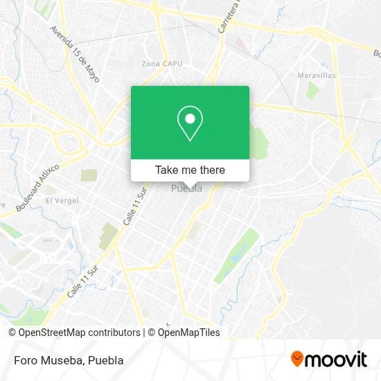Foro Museba map