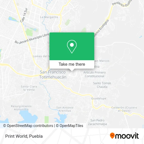 Print World map