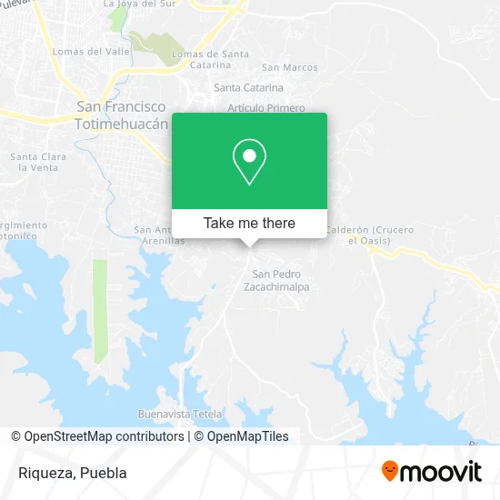 Riqueza map